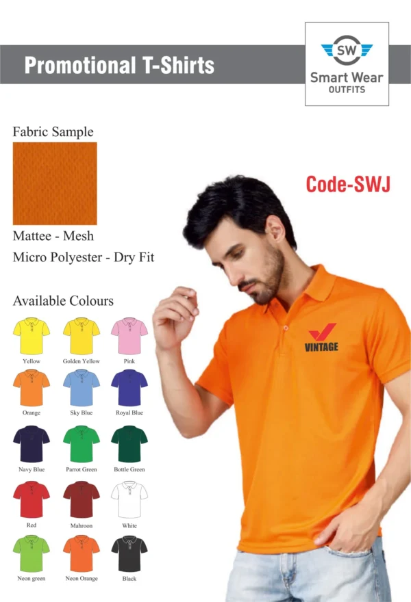 Smart Wear Promotional T-Shirts-SWJ