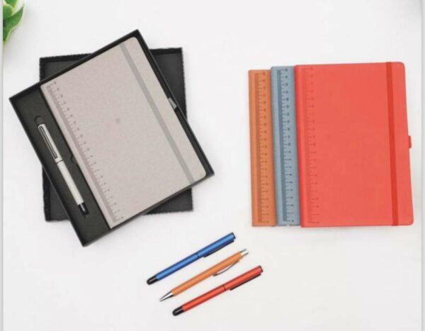Ruler Edge Diary and Pen Corporate Gift Set